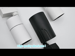 Αργίλιο + πλαστικός μαύρος επιφάνειας διαδρομής ελαφρύς διασκεδασμός θερμότητας σπαδίκων 24W γρήγορος