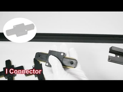 AC110-248V 2 μαύρο άσπρο χρώμα σιδηροδρομικών συστημάτων επικέντρων χαλκού καλωδίων επίπεδο