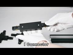 3 εμπορικό λευκό λουρίδων ραγών διαδρομής επικέντρων αργιλίου καλωδίων