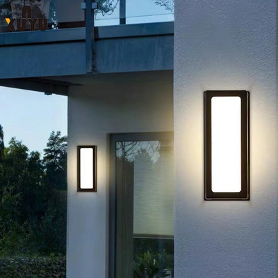 Sconces φω'των AC85-265V τοίχων των σύγχρονων οδηγήσεων 18W 30W ο σύγχρονος υπαίθριος Μαύρος