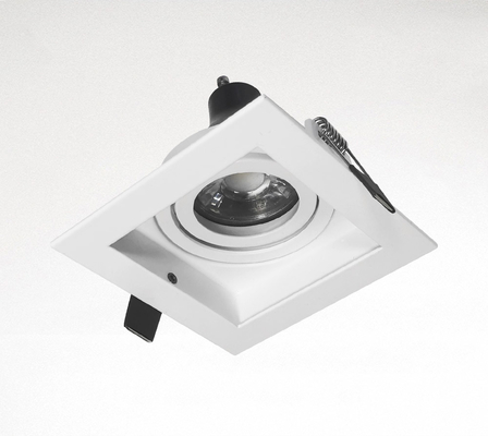 Ανώτατου Downlight Mr16 των οδηγήσεων τετραγωνικό ελαφρύ πλαίσιο αργιλίου κατοικίας χυτό κύβος
