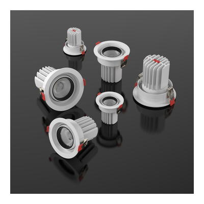 IP20/IP44 τοποθετημένο επίκεντρο πλυντήριο Downlight σπαδίκων των οδηγήσεων τοίχων 2,5 ίντσας