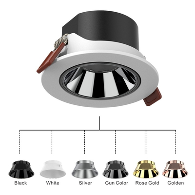 AC100-240V τοποθετημένο Downlight 85X40MM τοποθετημένος σπάδικας Downlight των οδηγήσεων