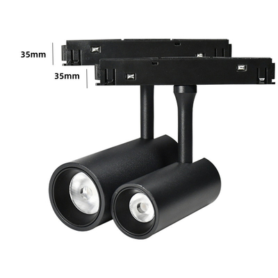 Μαύρη τοποθετημένη επιφάνεια διαδρομή 48v 20mm 35mm που ανάβει το γρήγορο διασκεδασμό θερμότητας