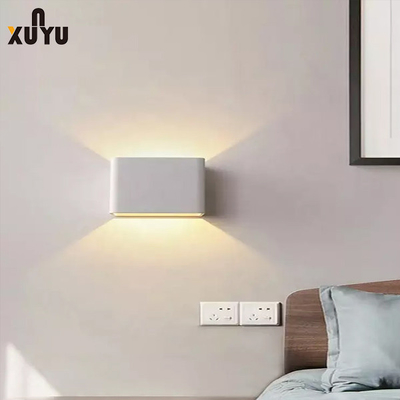 Φω'τα τοίχων πάνω-κάτω Sconce σώματος αλουμινίου το σύγχρονο οδηγημένο ελαφρύ προσάρτημα