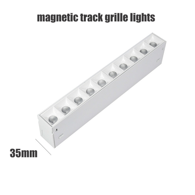 220v 35mm ελαφρύ μαγνητικό 8w 16w οδηγημένο 24w γραμμικό επίκεντρο διαδρομής
