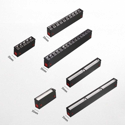 Έξυπνη εξασθένιση 220v 35mm οδηγημένος γραμμικός προβολέας 2700K-6500K