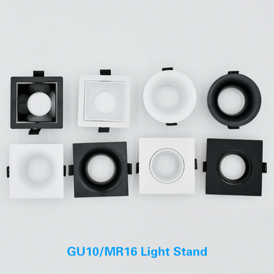Διευθετήσιμη γωνία Mr16 Downlight που στεγάζει την τετραγωνική/στρογγυλή κατοικία επικέντρων