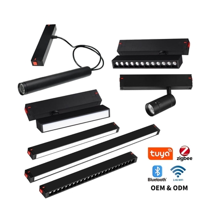 220V χωρίς κύριο φως Μαγνητική γραμμή γραμμική 3000K 10W 20W COB πολυέλαιο