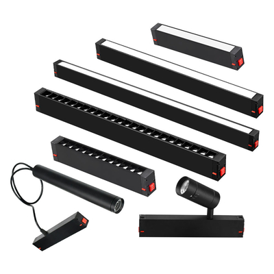 220V υψηλής τάσης ενσωματωμένο Masterless Magnetic Track Grille φως κατακλυσμού για το σπίτι σαλόνι
